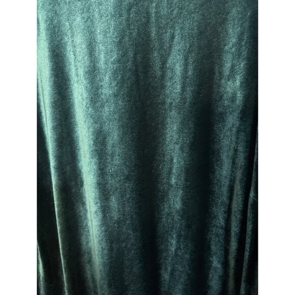 J Jill Green Velvet Dress 2X - Picture 3 of 5